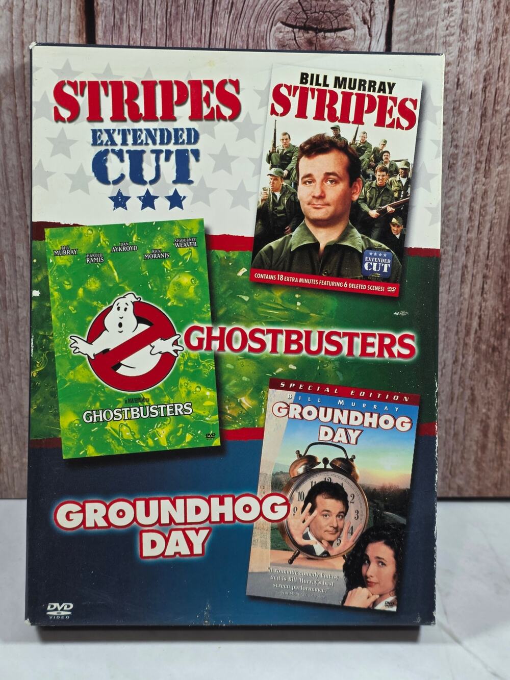 Stripes (Extended Cut), Ghostbusters, Groundhog Day Box Set - DVD